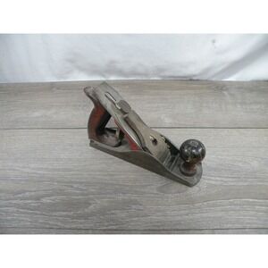 Vintage Dunlap Bench Plane Hand Planer Woodworking Tool Made in USA
